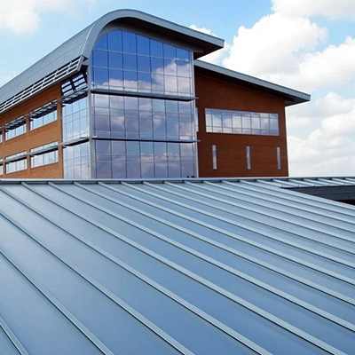 a standing seam metal roof